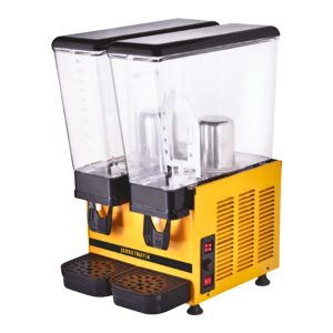 Şerbetmatik İkili Limonata ve Ayran Makinesi – 2x20 Litre Fıskiye + Karıştırıcı (20 Litre Ayran + 20 Litre Limonata)